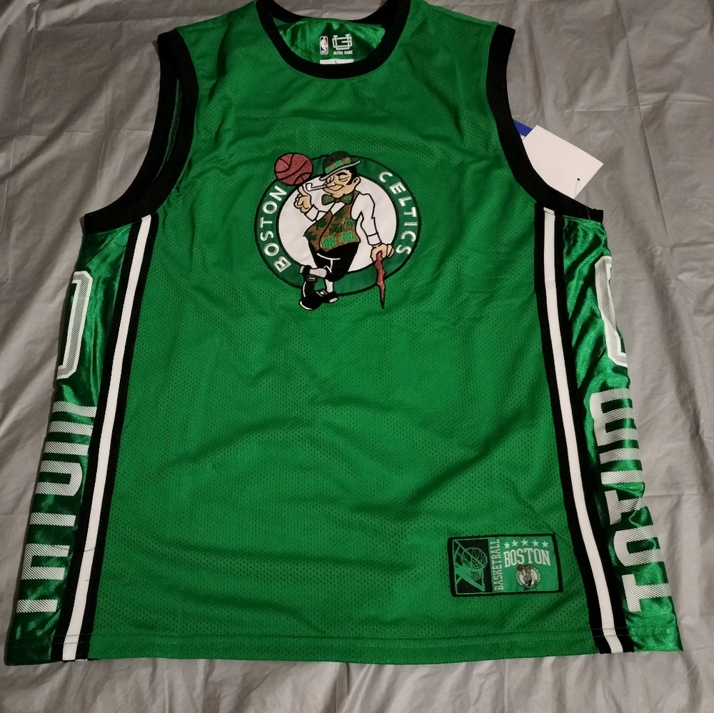 Jayson Tatum #0 Jersey Boston Celtics -  Size L  - Rare -